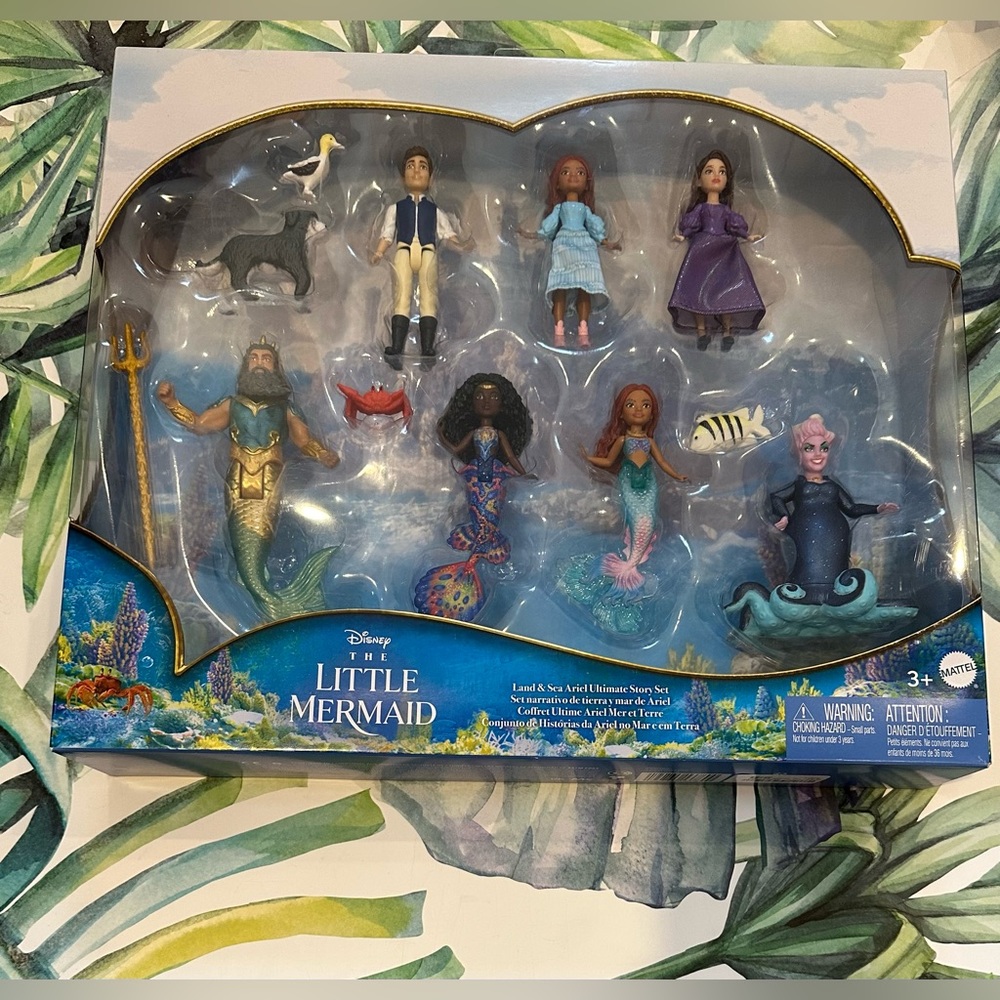 Disney The Little Mermaid Land & Sea Ariel Ultimate Story Set - NWT - Picture 7 of 9